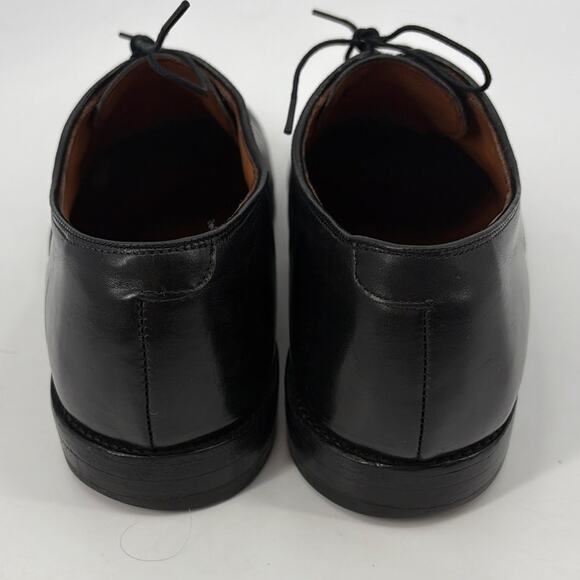Allen Edmonds Byron Cap Toe Oxford Shoes Sz 10D Black Corpcore Old Money Ivy main image 4